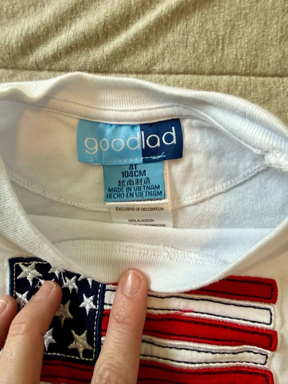 Adorable Patriotic Toddler Set 🇺🇸 | Size 4T - Picture 2 of 3